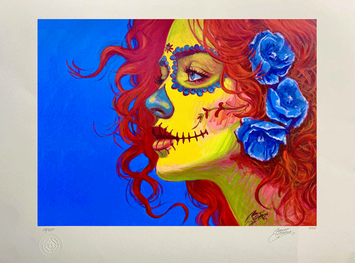 Petals and Bones - Fine Art Print