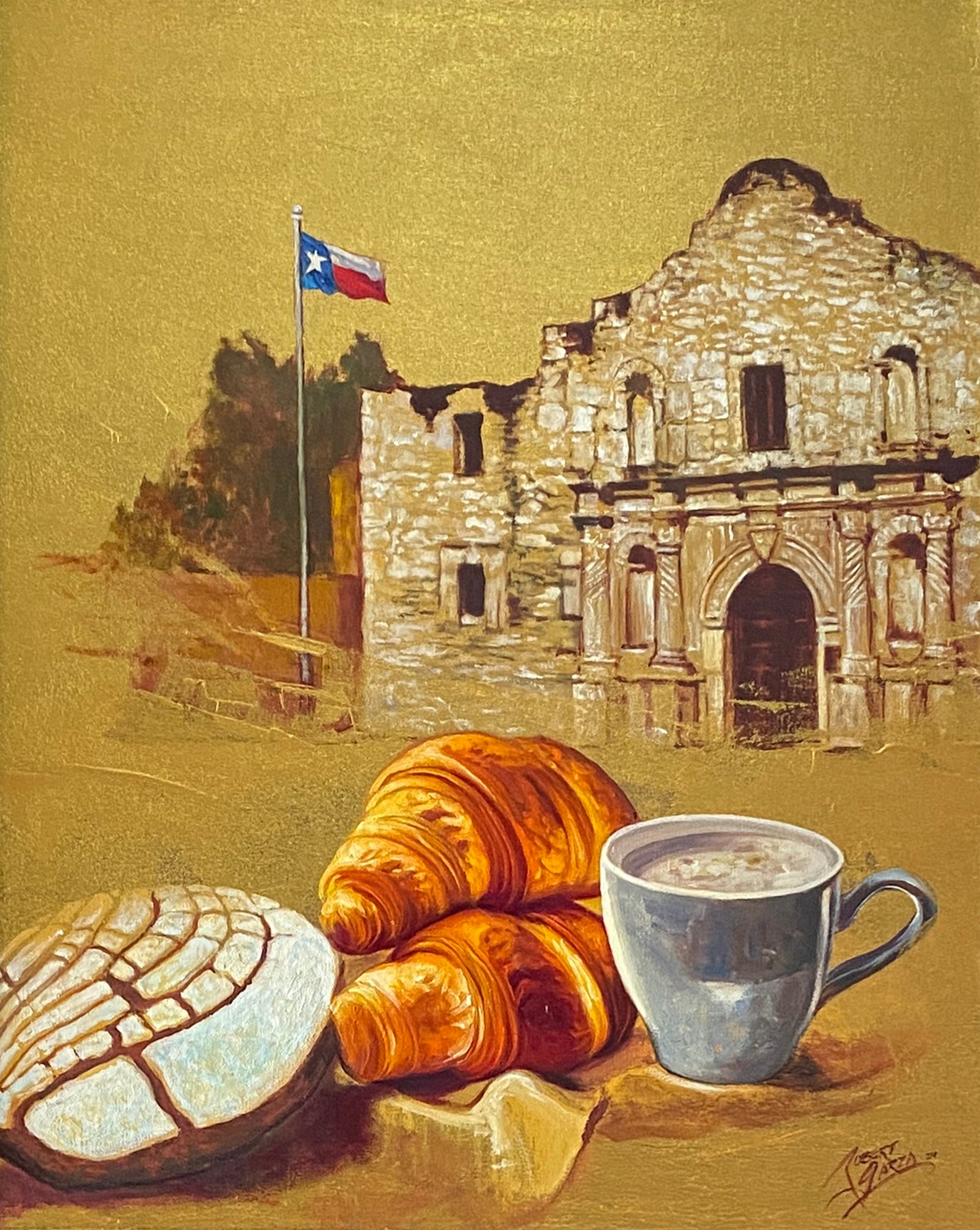 Alamo Brunch - Fine Art Print