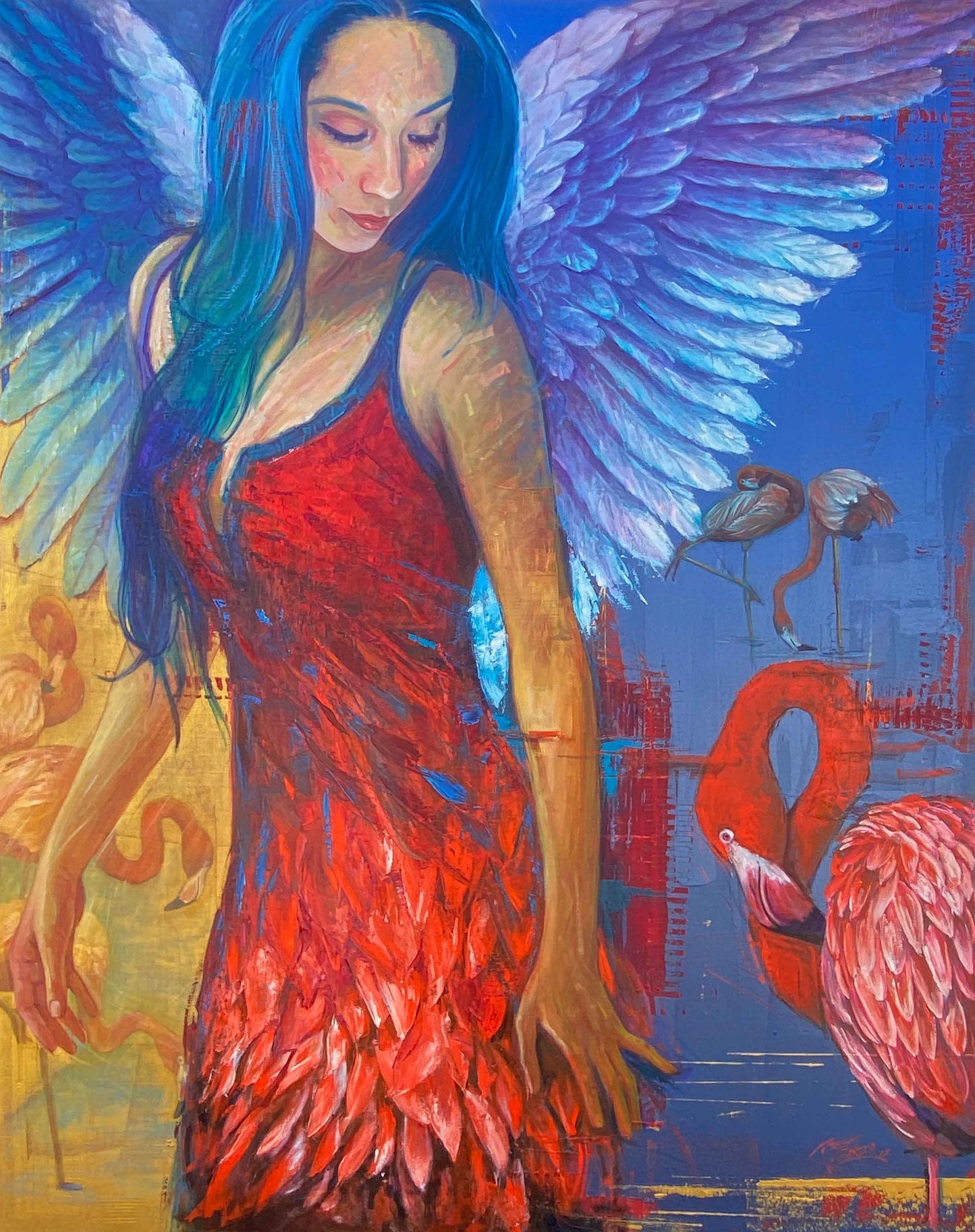 Angelo Flamingo - Fine Art Print