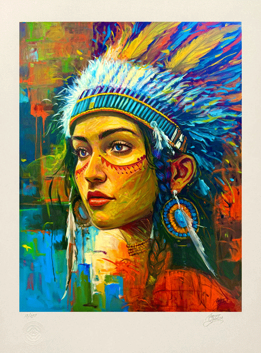 Her Ancestral Sight - Fine Art Print