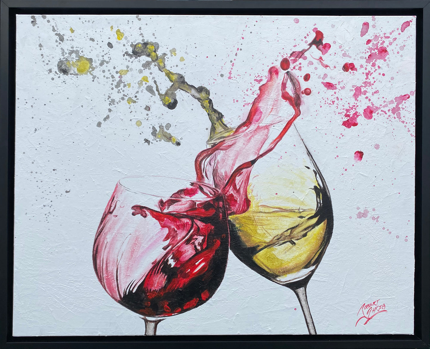 Love Poison - 32.5 x 26.5" Acrylic on Canvas