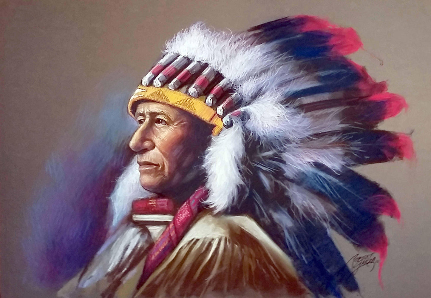 Big Boss - 48" x 36" - Oil on Canvas