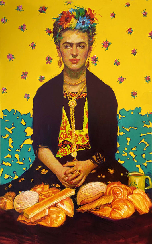 Frida Con Pan - Fine Art Print