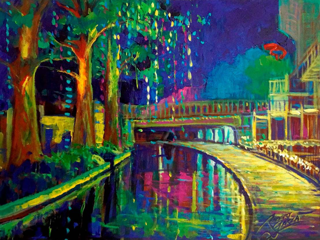 River Walk San Antonio - Fine Art Print