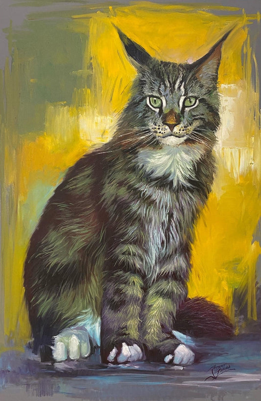 Oil Pet Portrait