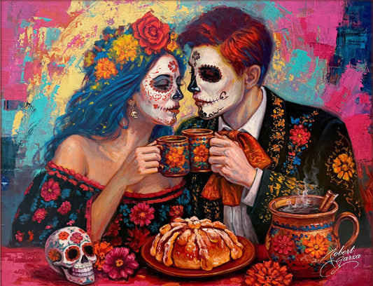 El sabor que Trasciende 24"x30" Oil & Acrylic on Canvas
