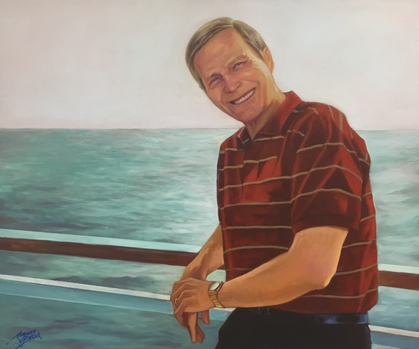 Hand Painted Oil Portrait Commission