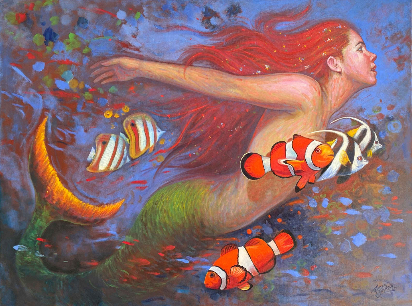 Judith Mermaid - Fine Art Print