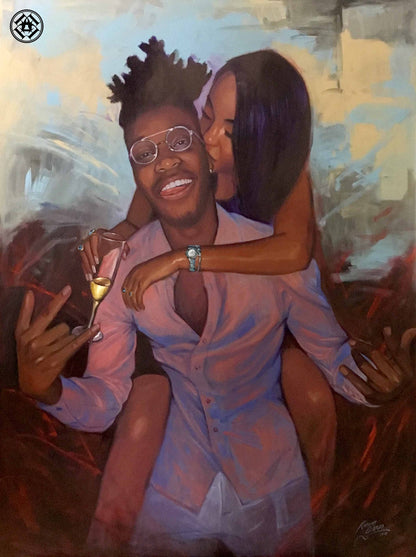Hand Painted Oil Portrait Commission