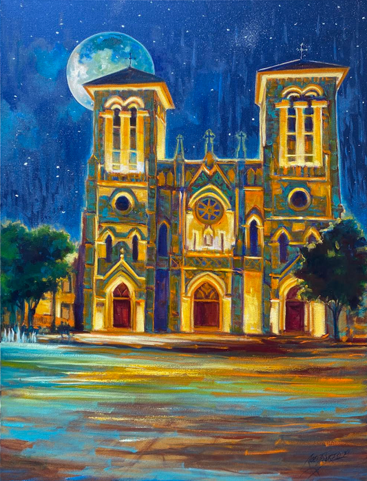 San Fernando Cathedral 1731 - Fine Art Print