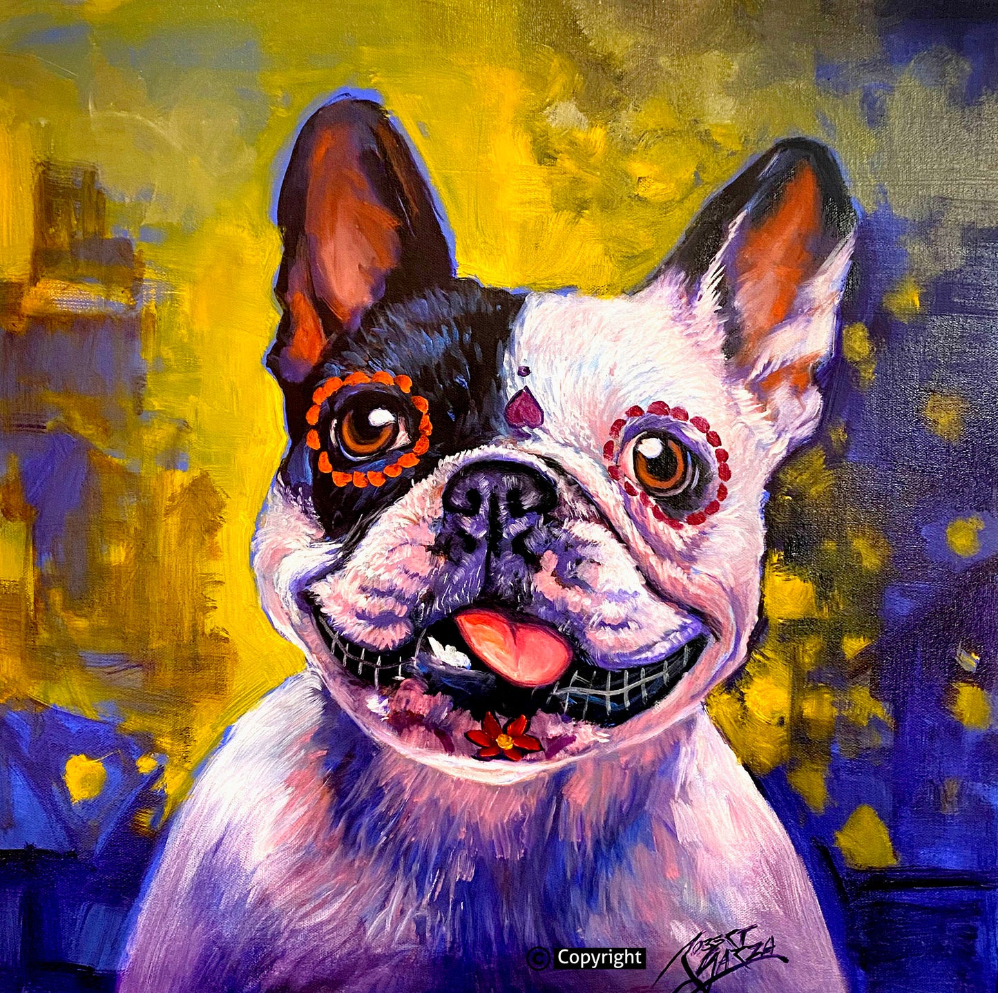 Oil Pet Portrait