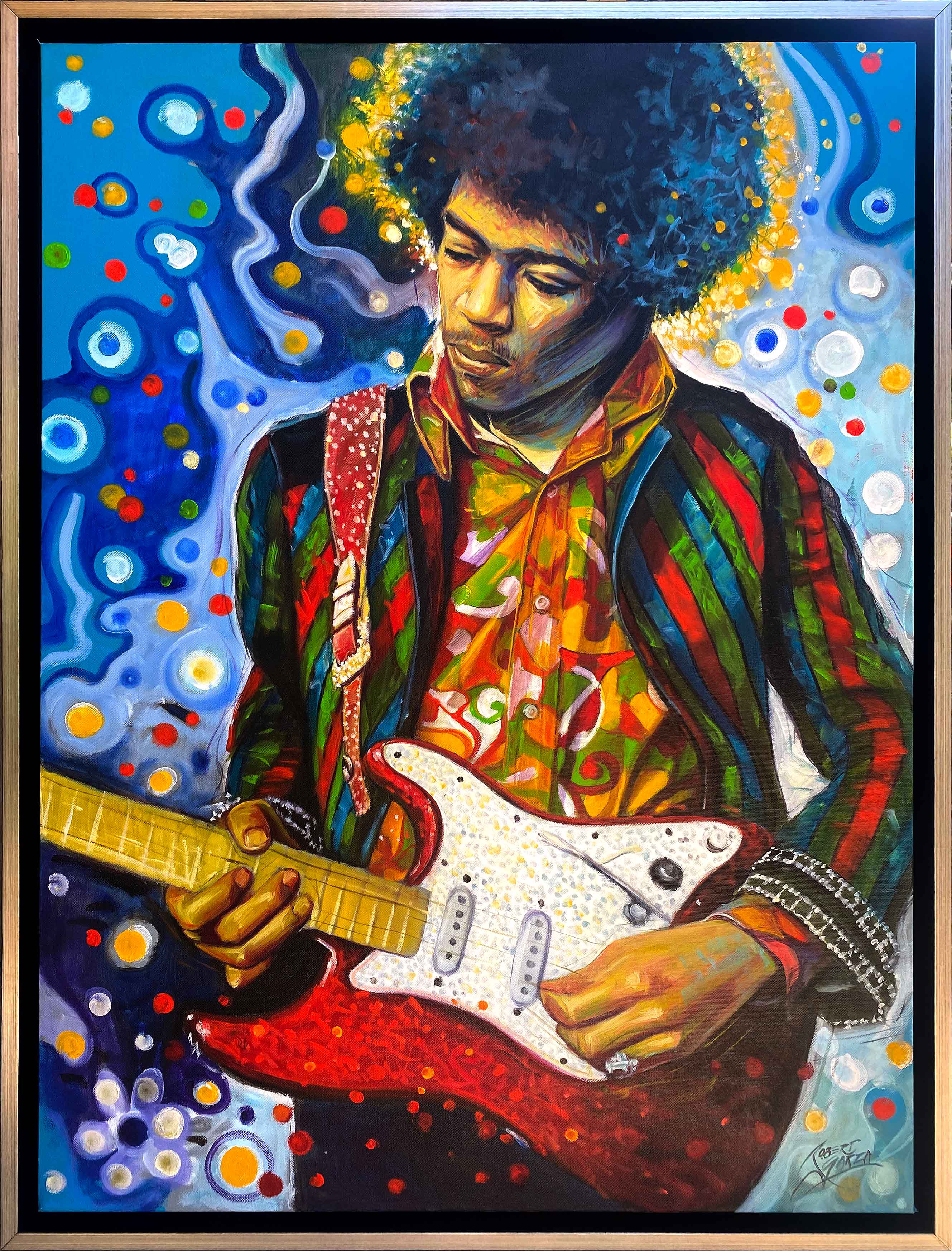 2024 Jimi hendrix fine artwork