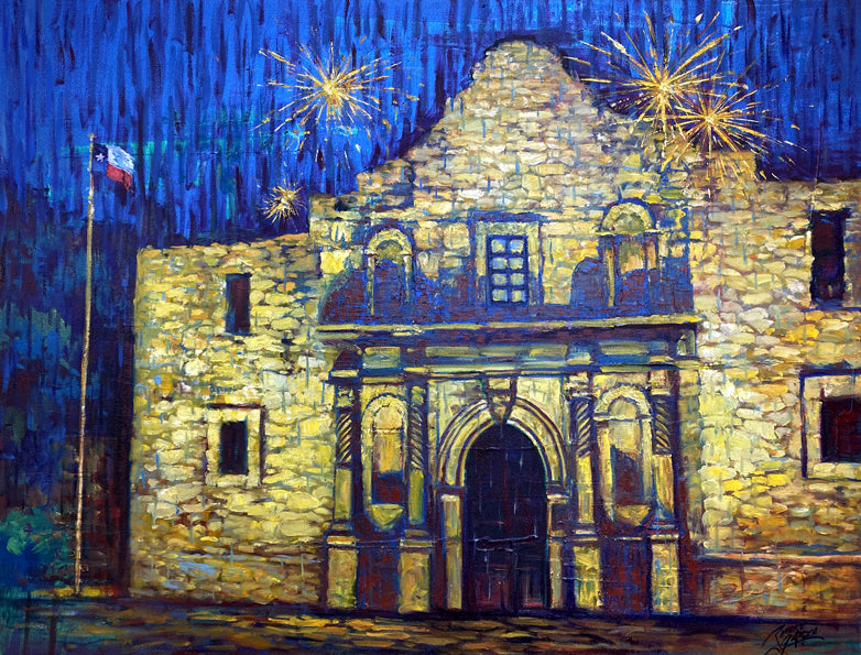 "Alamo Sunset" Fine Art Print