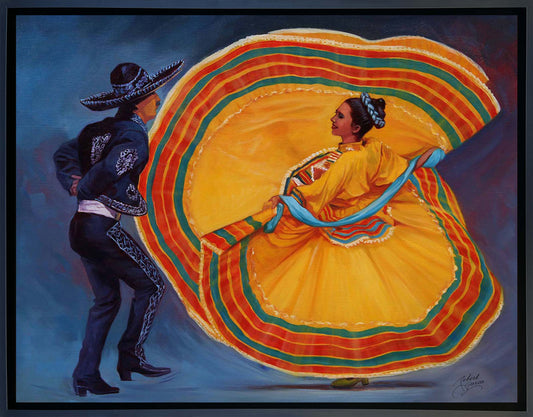 Florklore Dance - 40x30” Oil on Canvas