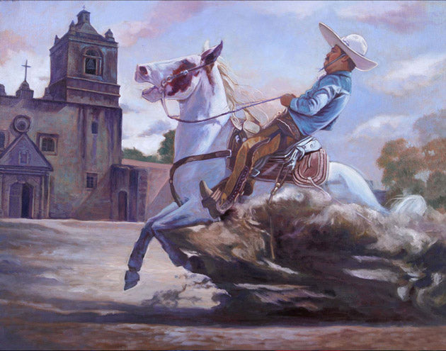 Mission Guadalupe - 40" x 32" - Oil on Canvas