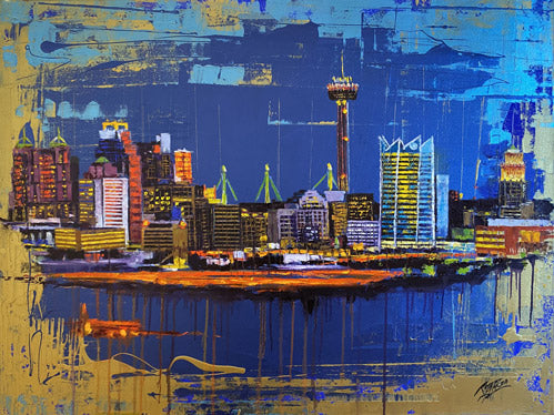 "New World Skyline" Fine Art Print