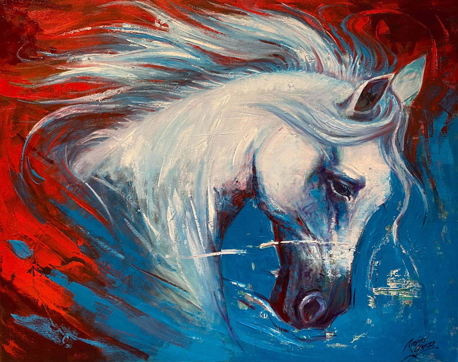 Silver Steed - Fine Art Print