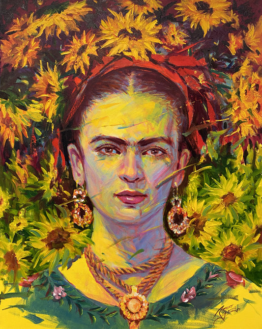 "Spring Frida" - 24" x 30" - Oil on Canvas