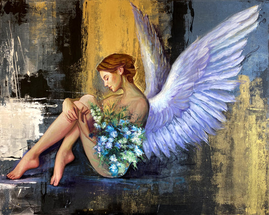 "Spring Hope" - 60" x 48” - Oil & Acrylic on Canvas